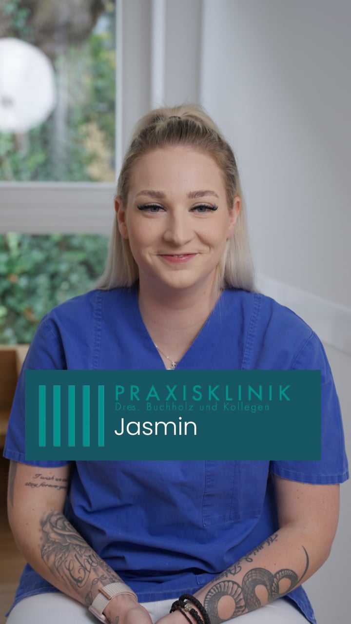 Jasmin aus dem Team der Praxisklinik
